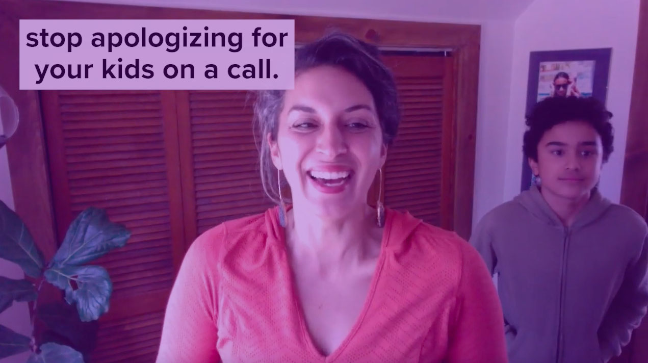 Stop Apologizing for Your Kids on a Call